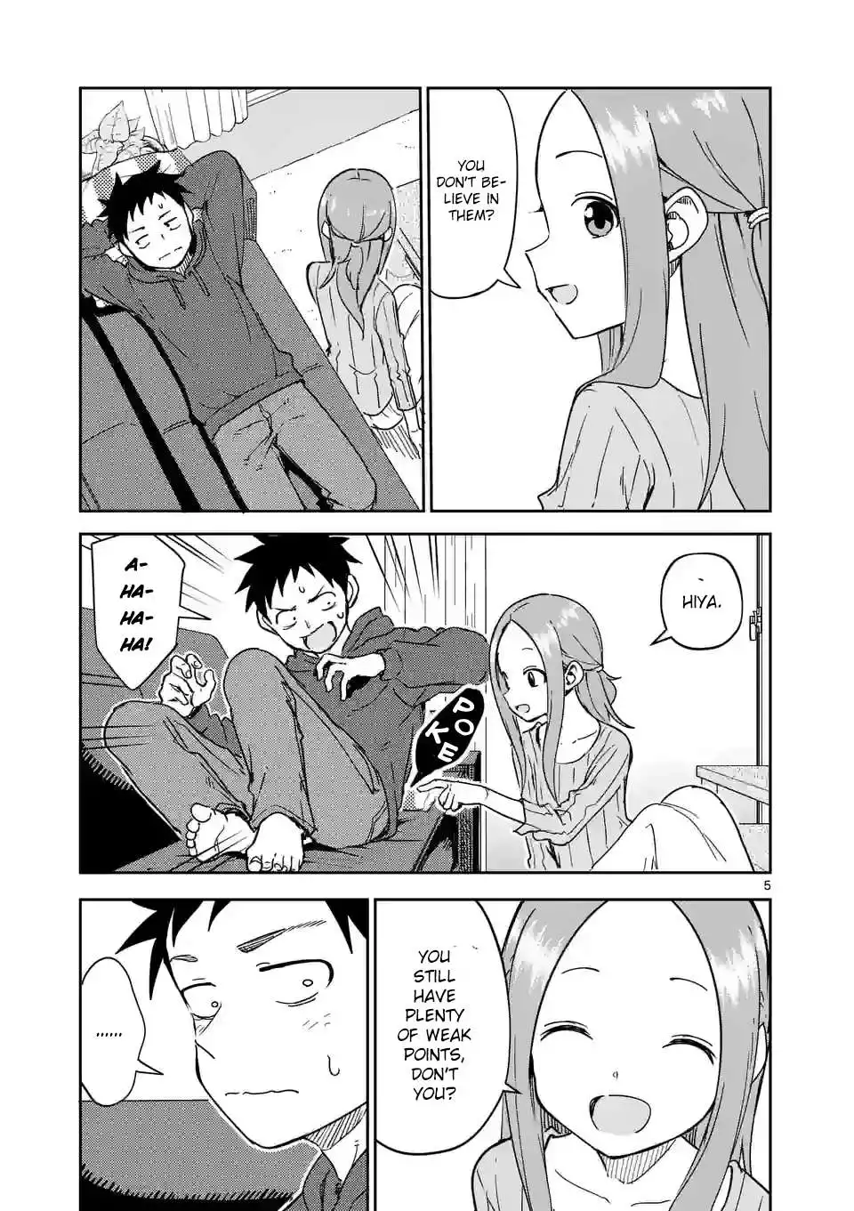 Karakai Jouzu no (Moto) Takagi-san Chapter 285 6